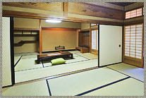 “京間”の畳を用いた、ゆったりとした広さ